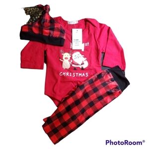 Baby's First Christmas 3-Piece Set